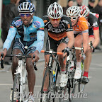 Eritrean Daniel Abraham from Marco Polo Cycling Donckers Koffie in the Wanzele-Lede Pro Kermesse. (photo: Dirk Bruylant)