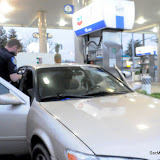 Officers detained a person Tuesday morning, whom they believe to be mentally unstable, at the Chevron station on the corner of Northgate Blvd. and W. El Camino Ave.
The subject allegedly went on a spree of shooting a high volocity BB pistol at vehicles, shooting out windows. The gunman also directly targeted a city trash truck breaking out the passenger side window and leaving several hits on the passenger and driver side windshield.
The subject returned to the gas station and was pumping gas when officers arrived and executed a felony stop. The unstable subject complied and was taken into custody.
The weapon was recovered, said to look like the new James Bond style weapon, a container of BB's and compressed air cartridges. No one was injured and subject was compliant during the arrest. News_120320_BBGunShooting_Northgate