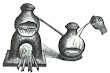 Mediaeval Indian Distillation Apparatus Using Simple Hand Cooling For The Receiver
