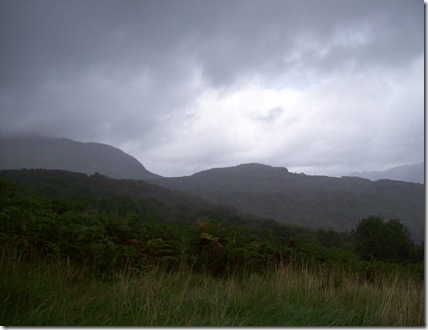 moody mountains north wales