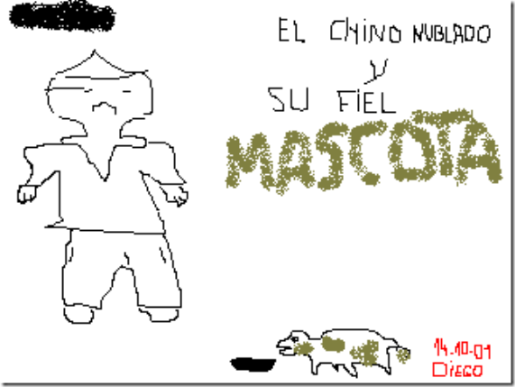 El chino nublado y su fiel mascota