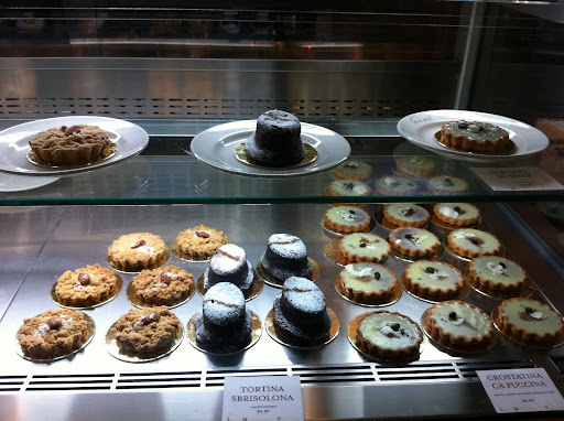 House-made desserts.