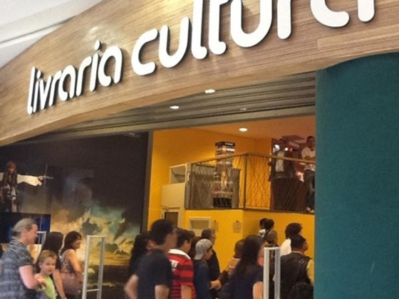 Livraria Cultura em Curitiba - Foto via @ShoppingCtba