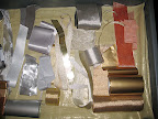 This is some of our ribbon we used, just as we wheeled it into the studio.