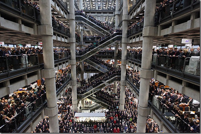 Two-minute-silence Lloyds of London