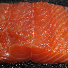 Citrus-cured salmon
