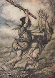 Fafner Kills His Brother Fasholt For The Ring