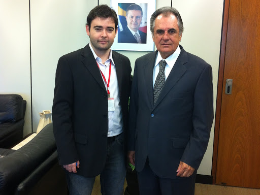 Jorginho agradece pessoalmente vice-presidente da Cemig