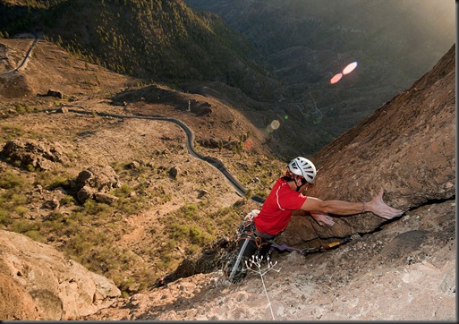 Escalada en ayacata, escalada en canarias