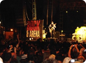 Festival “La Costa Rock” organizado por la Municipalidad de La Costa