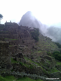Wayna Picchu glows hauntingly in the background.