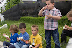 Straattekenen kleuters: Foto