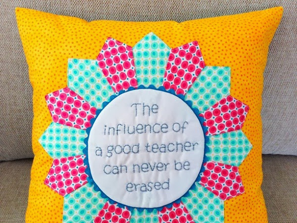 Stitched Teacher Appreciation Gift {Tutorial}