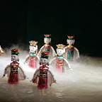 水上人形劇(仙女の舞)