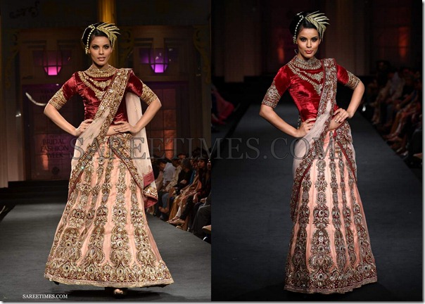 Vikram_Phadnis_Pink_Bridal_Lehenga