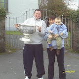 Colin O Sullivan, Mairead Hennessey and Maireads nephew Cathal O'Riordan