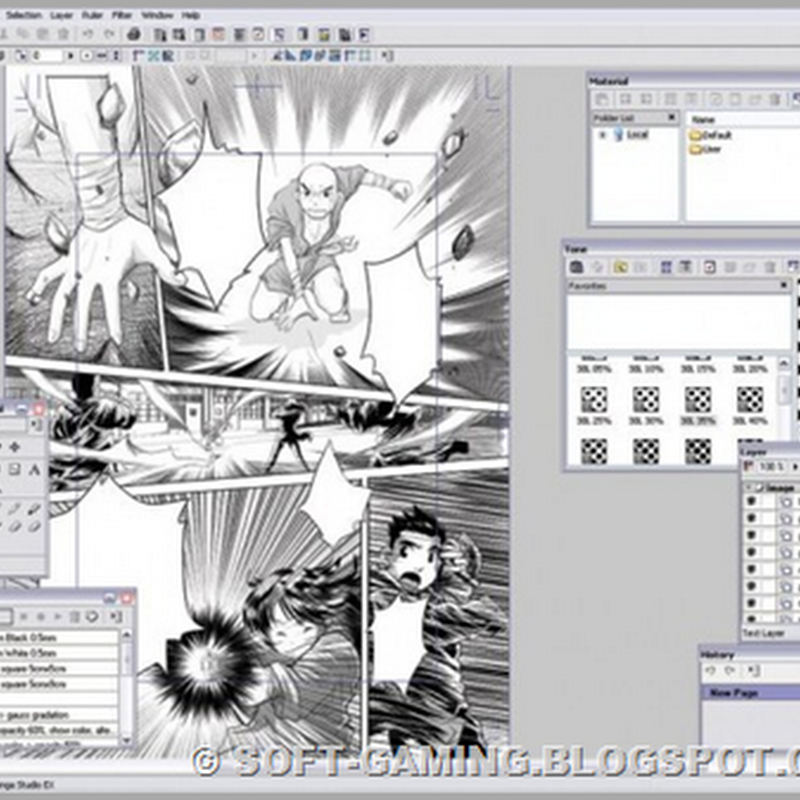 Free Download Software Pembuat Komik Manga studio EX 4.0 full serial