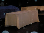 All the linens had to be dried and ironed for a second time.