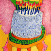 "Birthday Chair" Acrylic