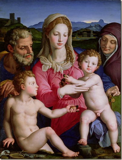 Bronzino, St Famille Bronzino, St Famille