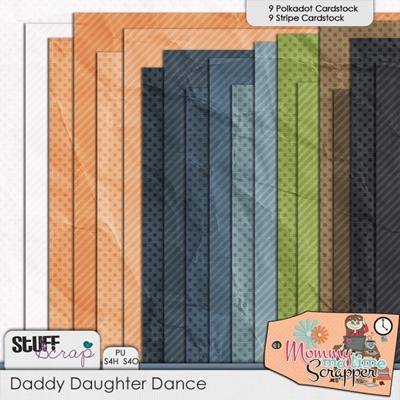 Daddy Daughter Polka dot & Stripe