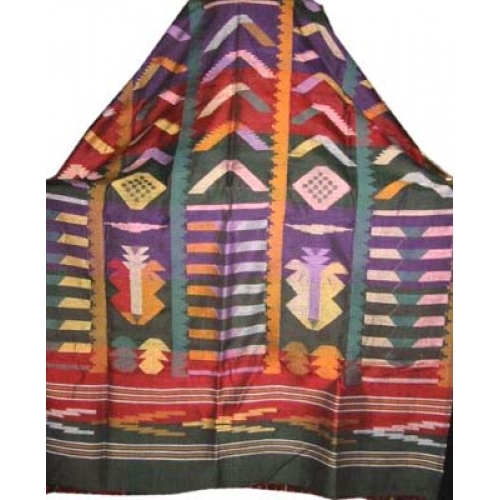 Hand Woven Dhaka Cotton Shawl
