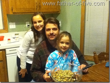 Father, Daughters, and White Castle Stuffing