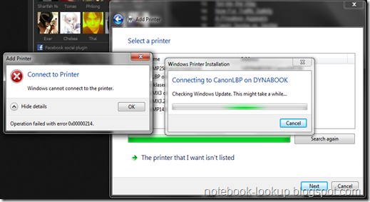 แก้ปัญหาการ Add Share Printer ระหว่าง Windows 7 และ Windows XP(เครื่องแชร์) แก้ปัญหาการ Add Share Printer ระหว่าง Windows 7 และ Windows XP(เครื่องแชร์)