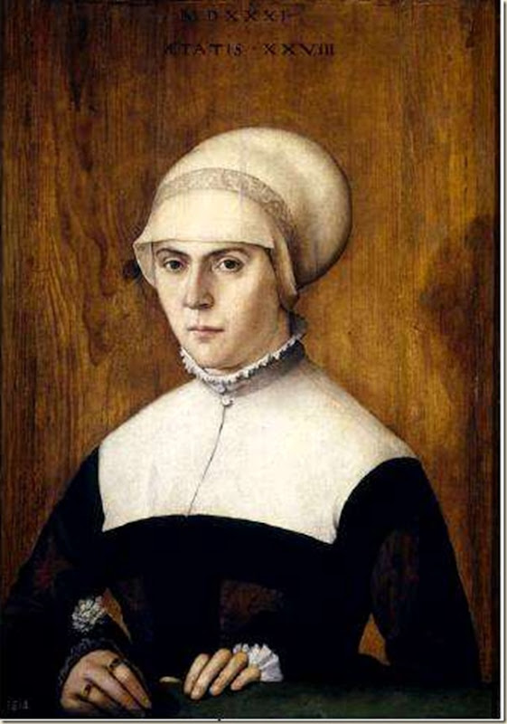 Amberger, Portrait de femme