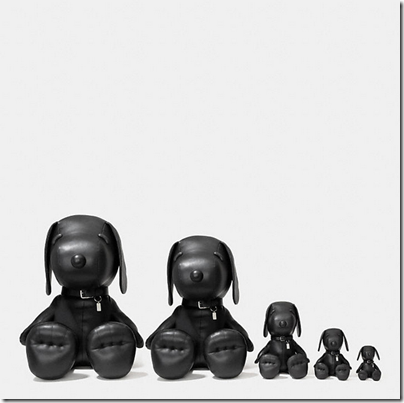 COACH X Peanuts XXL leather snoopy doll - USD 2500 - black 02