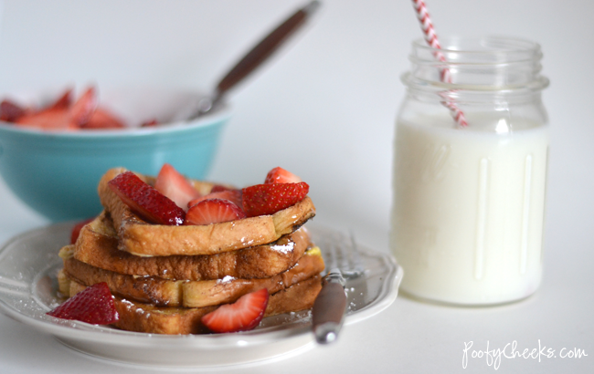 French Toast with Fresh Strawberries - Recipe