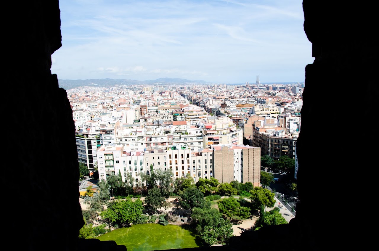 View from Sagrada Familia