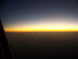Sunset from the Airplane