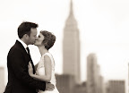 Lisa and Alex share a very New York moment.