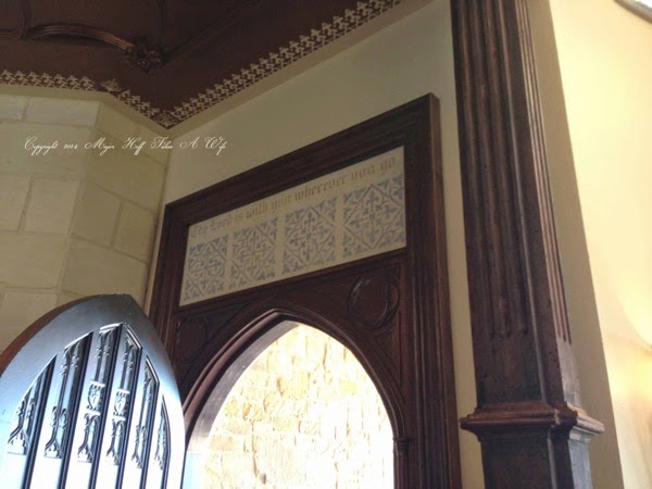 Verse over Front Door leaving house.jpg Verse over Front Door leaving house