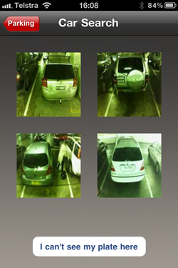 Quattro foto di veicoli corrispondenti risultati della ricerca