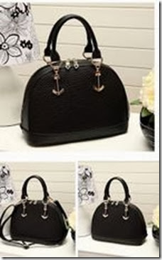 U2928 BLACK (217.000)-MATERIAL PU SIZE L25XH22XW14CM WEIGHT 710GR COLOR PINK,WHITE,BLACK'