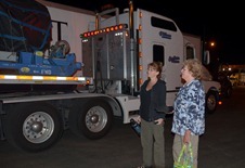 deanna explaining to Mo how they tie down the engines