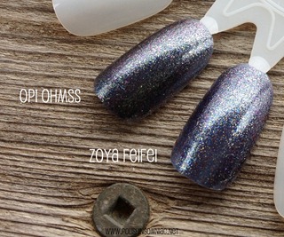 OPI On Her Majesty's Secret Service vs Zoya FeiFei 3 OPI On Her Majesty's Secret Service vs Zoya FeiFei 3