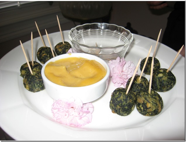 Spinach balls