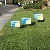 Yard Signs with Stands