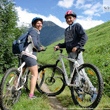 09.08.11 Radtour Klausberg Niederhoferalm - Gita in bici Klausberg malga Niederhofer