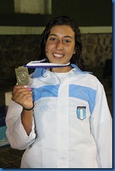 Gabriela Santis Oro en 400 mts libre (1)