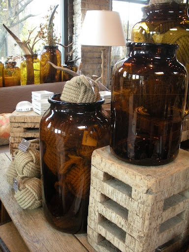 More of these wonderful amber vases.