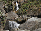 Waterfall near the trail