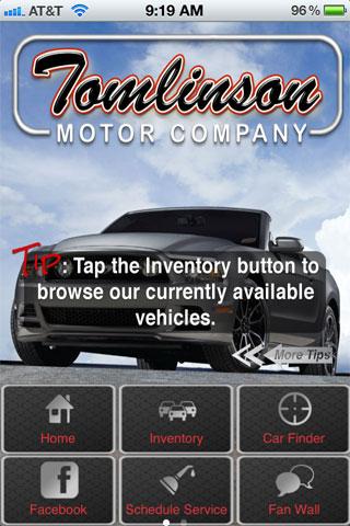 Tomlinson Motor Co.