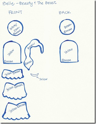 The Monday Blog: Tutorial: Disney Princess Finger Puppets
