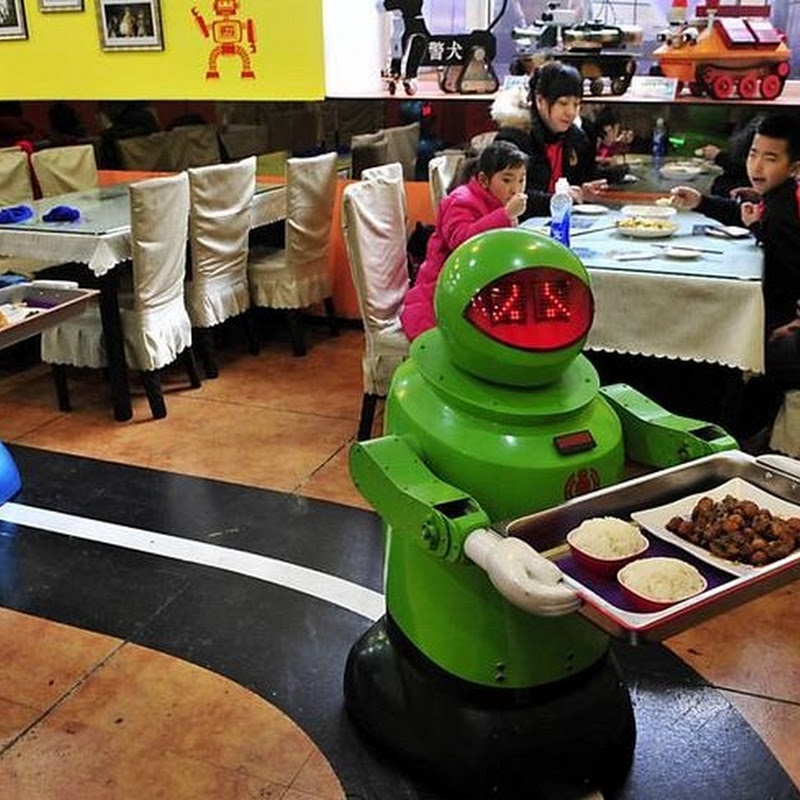 Restoran dari China ini Di Layani Oleh Robot