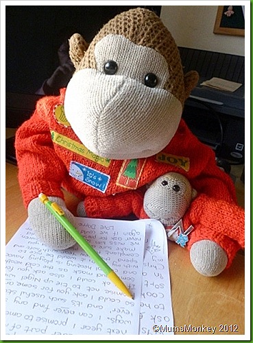 Writing letters to Santa father Christmas Writing letters to Santa father Christmas