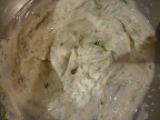 Lemon-Dill Mayo for topping.